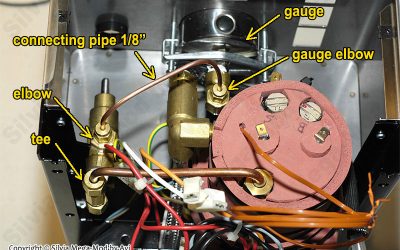 Rancilio Silvia Mega-Mod part 3 Pressure gauge