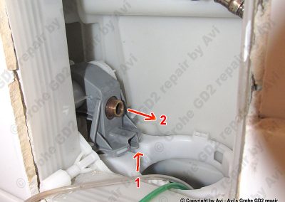Grohe Water float valve disconnect