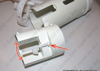 Grohe Further disassembly step e