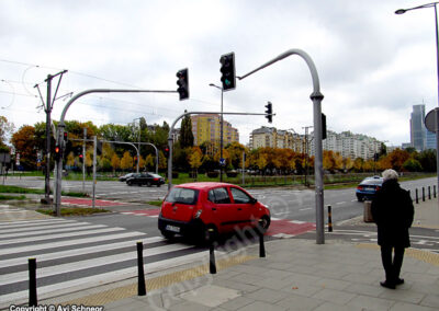 עמודי רמזורים בפולין – 1